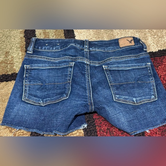 American Eagle Outfitters Cutoff Super Stretch Jean Shorts - Picture 4 of 4